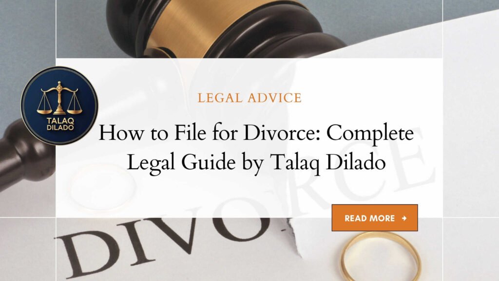 How to File for Divorce